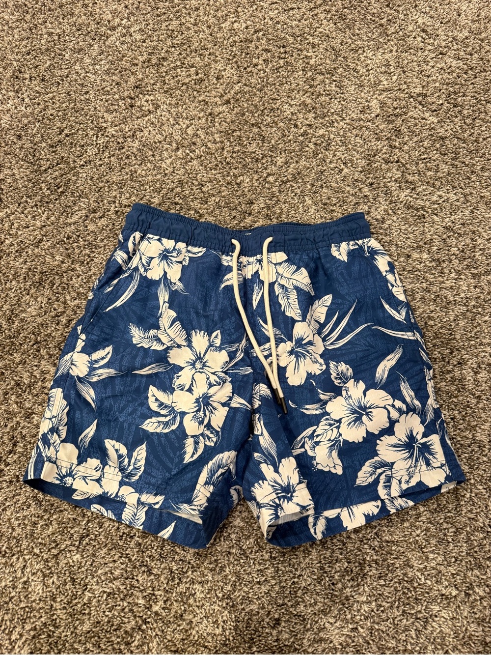 American Eagle Blue Swim/Active Shorts - Blue Size XS
